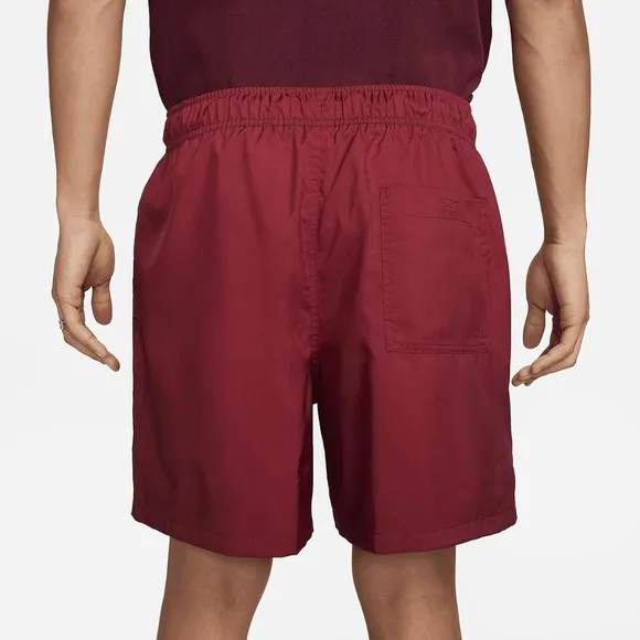 🆕 Nike Club Men's Woven Flow Shorts (Team Red/White, FN3307-677)