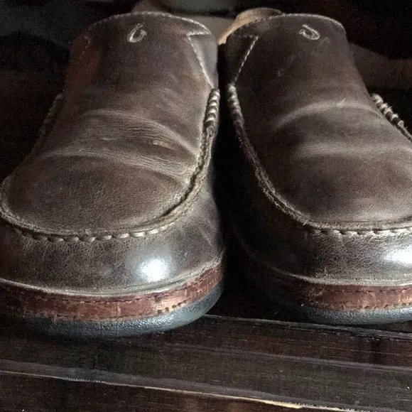 🛍️ OLUKAI Brown Leather Loafers