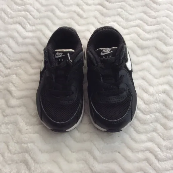 2 Nike AirMax Excee Unisex Black/White/Gray Toddlers Sneakers Size 7C &amp; 5C