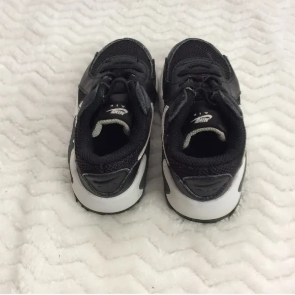 2 Nike AirMax Excee Unisex Black/White/Gray Toddlers Sneakers Size 7C &amp; 5C