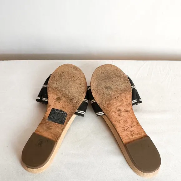3 FOR $50! 🎁 HARI MARI Sydney Black Slide Beach Sandals Sz. 8