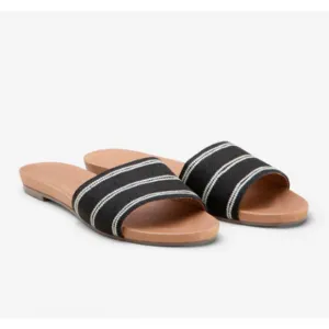 3 FOR $50! 🎁 HARI MARI Sydney Black Slide Beach Sandals Sz. 8