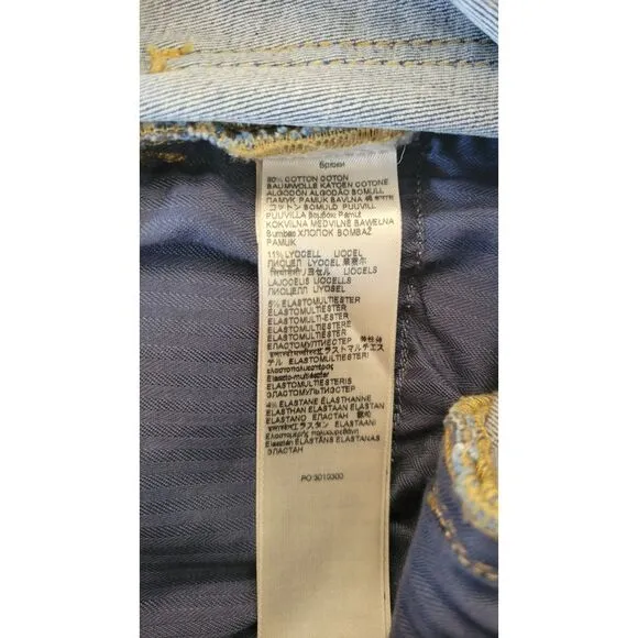 7 for all Mankind UHR Skinny Ankle Jeans