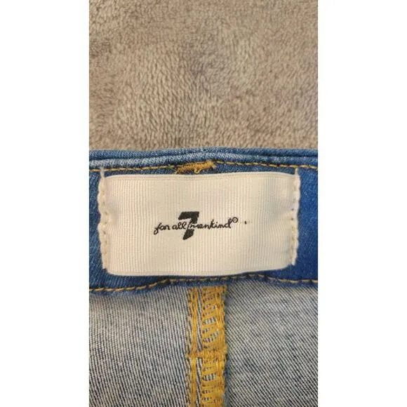 7 for all Mankind UHR Skinny Ankle Jeans
