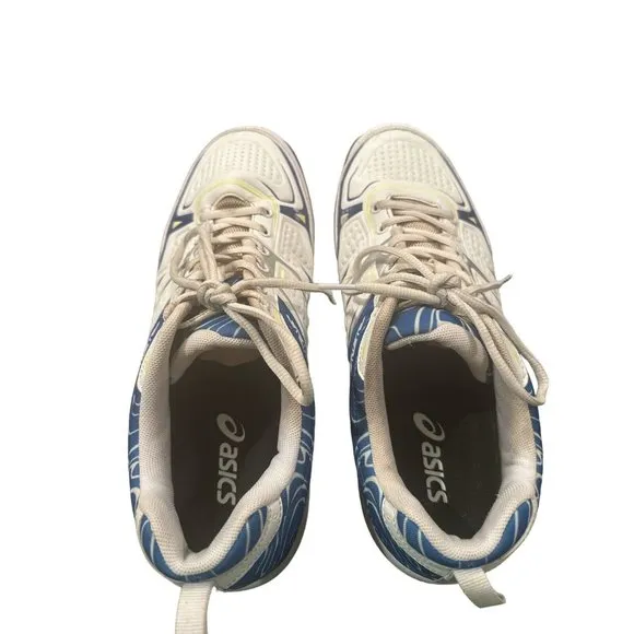 Acacia Mens‎ Dinkshot 31-060 White Royal Pickleball Sneakers Sz 12 Excellent