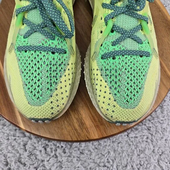 Adidas 4D Fusio Semi Frozen Yellow Athletic Gym Daily Sneakers Mens 9 FY3603