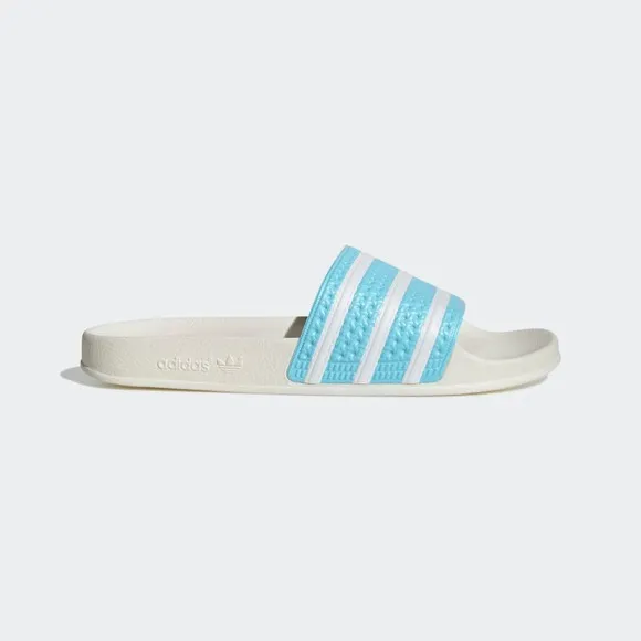 Adidas Adilette Originals Slides Mens 8 Womens 9.5 GY2098 Blue White Sandals NWT
