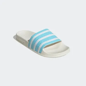 Adidas Adilette Originals Slides Mens 8 Womens 9.5 GY2098 Blue White Sandals NWT