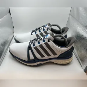 Adidas Adipower Boost 2 men’s white leather golf sneakers size 9