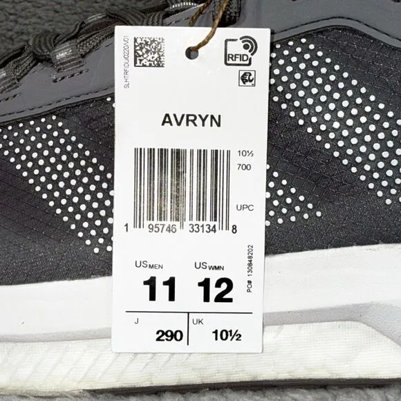 Adidas Avryn Mens Size 11 Running Shoes Sneakers Gray Three HP5967