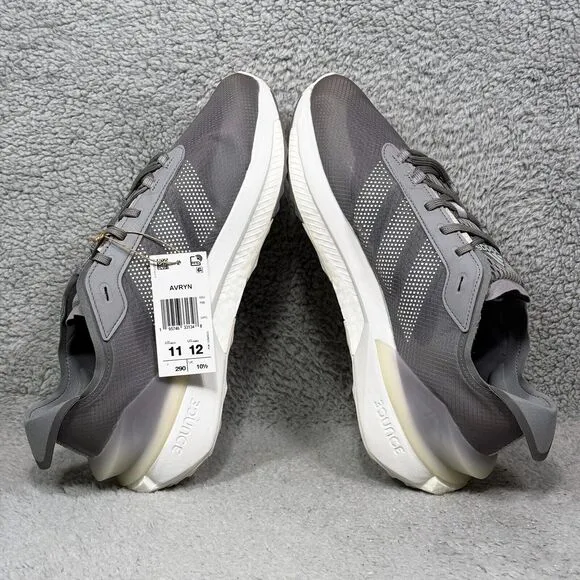 Adidas Avryn Mens Size 11 Running Shoes Sneakers Gray Three HP5967