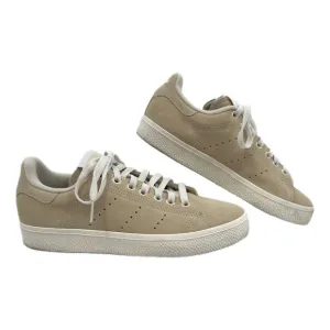 Adidas Beige White Suede Stan Smith CS Sneakers | Size 6.5