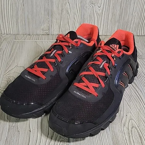 Adidas Climacool Red Black Sneakers Mens Size 13