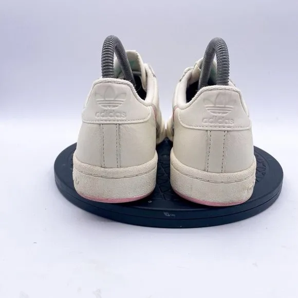 adidas Continental 80 Off White Pink sneakers Mens Size 5, womens 6