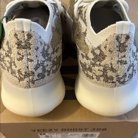 Adidas Cream and Gray Sneakers