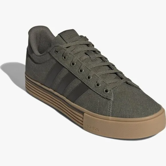 Adidas Daily 4.0 Mens Canvas Ortholite Low Top Casual Fashion Sneakers Shoes 11