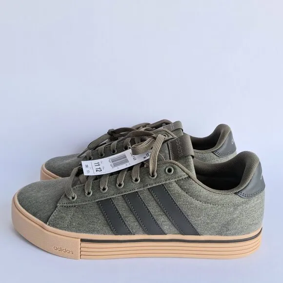 Adidas Daily 4.0 Mens Canvas Ortholite Low Top Casual Fashion Sneakers Shoes 11
