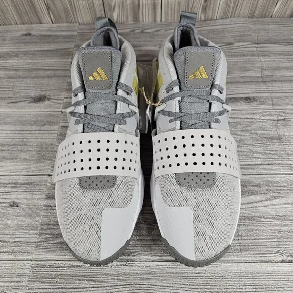 Adidas Dame 8 Extply Mid Light Solid Grey - IG8086 - Men's Size 10.5