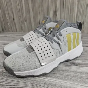 Adidas Dame 8 Extply Mid Light Solid Grey - IG8086 - Men's Size 10.5