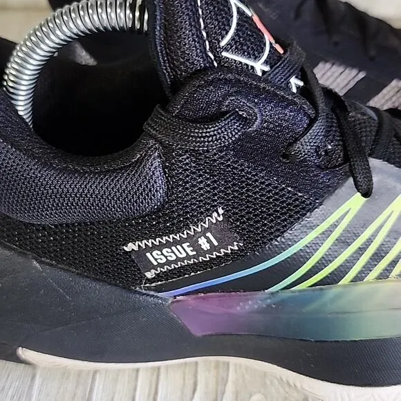 Adidas D.O.N. Issue 1 Rainbow Spider-Man Sneakers, Men's 7