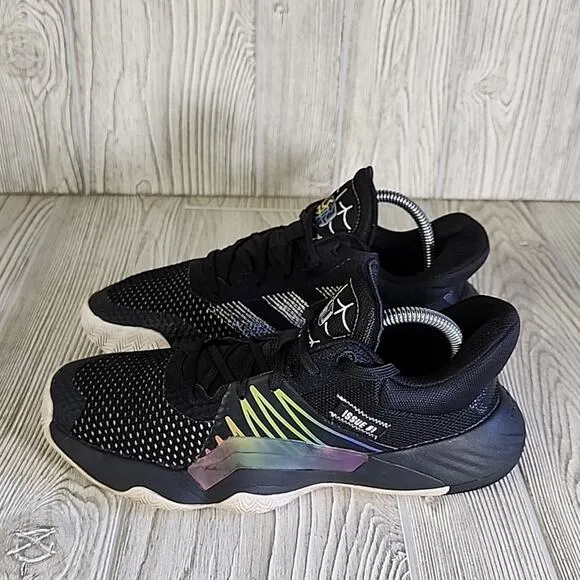 Adidas D.O.N. Issue 1 Rainbow Spider-Man Sneakers, Men's 7
