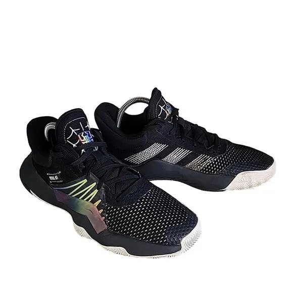 Adidas D.O.N. Issue 1 Rainbow Spider-Man Sneakers, Men's 7