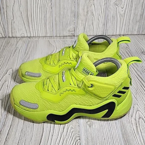 Adidas D.O.N. Issue #3 Monsters Inc. Mike Wazowski GS Sneakers Kids 4.5