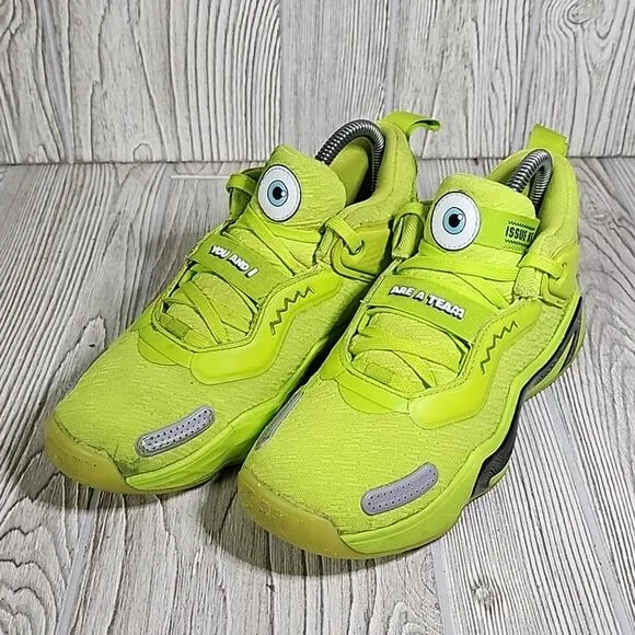Adidas D.O.N. Issue #3 Monsters Inc. Mike Wazowski GS Sneakers Kids 4.5