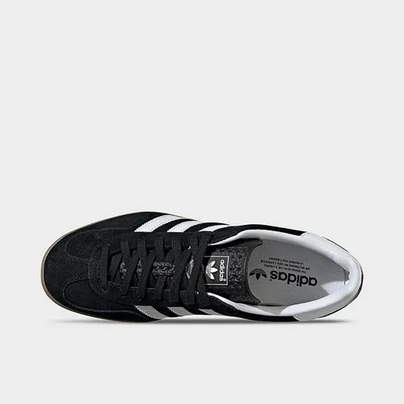 adidas Gazelle Indoor‎ Black White Gum Sneakers H06259 Men's Sizes 12.5