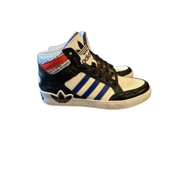 Adidas Hardcourt High Athletic Sneakers Men's Size 6.5 Women's 8
