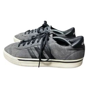 Adidas Mens Size 9.5 Neo Cloudfoam Super Daily Gray Black Canvas