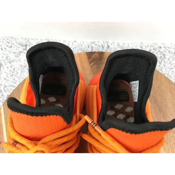 Adidas NMD Hu Pharrell Orange Casual Athletic Daily Sneakers Mens 6 GY0095