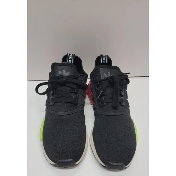 Adidas NMD R1 Core Black/Energy Pink Men's‎ Size 11 Great Condition