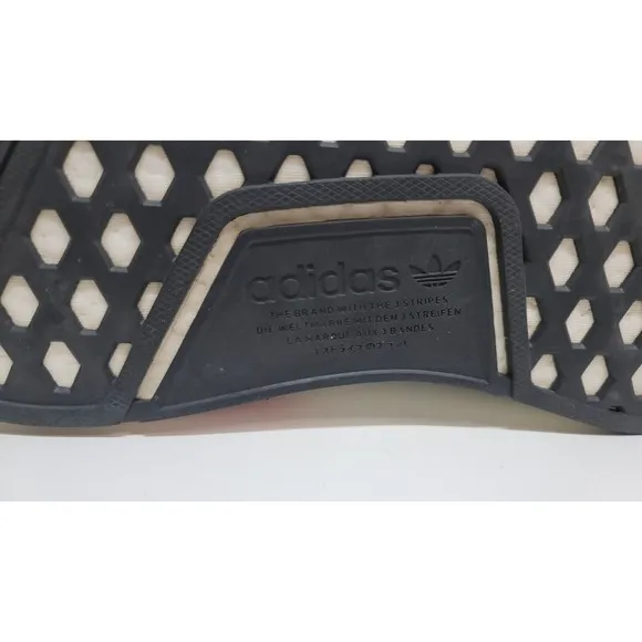 Adidas NMD R1 Core Black/Energy Pink Men's‎ Size 11 Great Condition