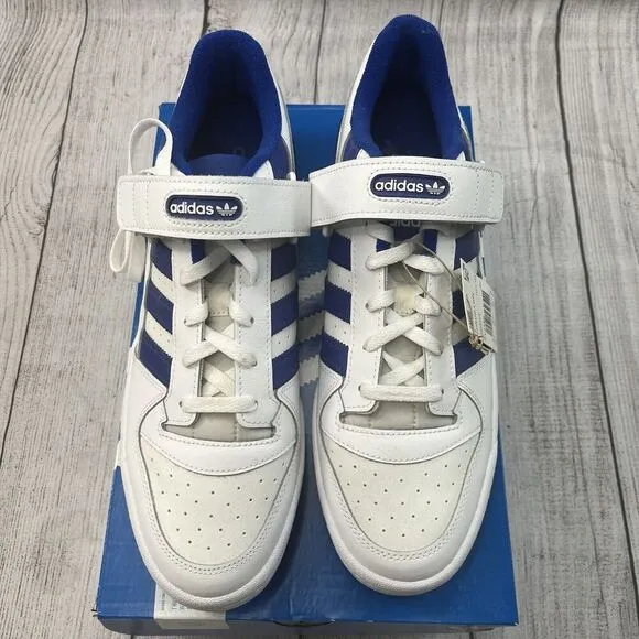 Adidas Originals Men’s Forum Low White‎ Blue Size 12