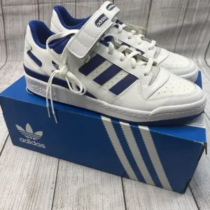 Adidas Originals Men’s Forum Low White‎ Blue Size 12