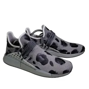 Adidas Pharrell X NMD Human Race Animal Print Ash Gray Sneakers Mens 12 NWT