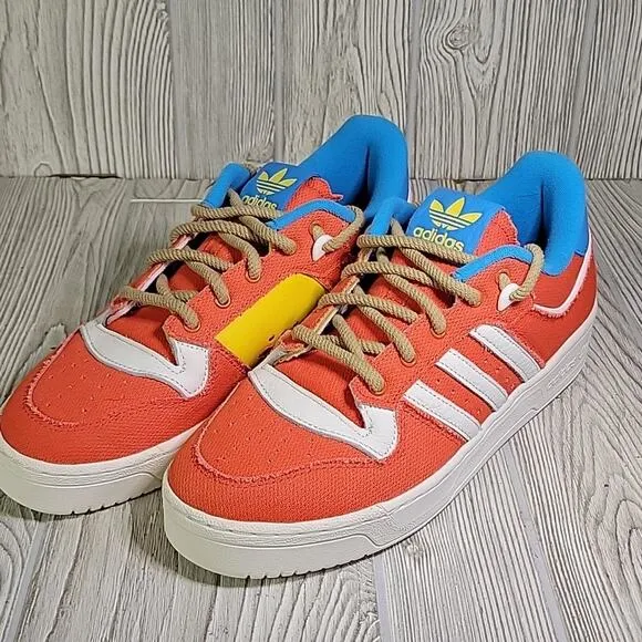 Adidas Rivalry 86 Low The Simpsons Treehouse of Horror Sneakers Mens Size 10