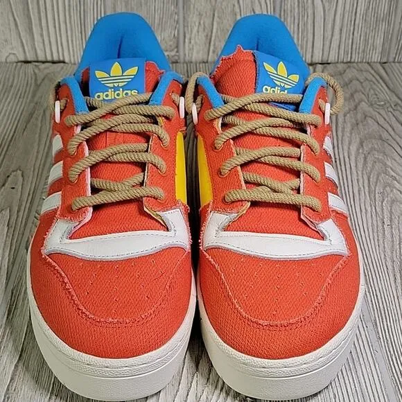 Adidas Rivalry 86 Low The Simpsons Treehouse of Horror Sneakers Mens Size 10