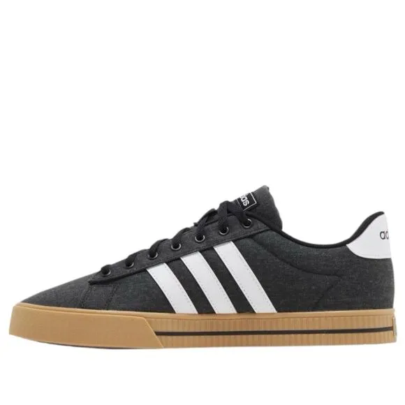 adidas Shoes Men's Size 12 Daily 3.0 Skate Sneakers Black/White/Gum Sneakers