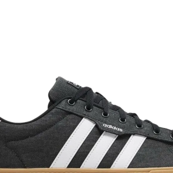 adidas Shoes Men's Size 12 Daily 3.0 Skate Sneakers Black/White/Gum Sneakers
