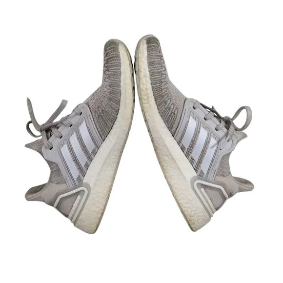 Adidas Shoes Womens 7.5 Athletic Trainers UltraBoost 20 Grey Running Sneakers