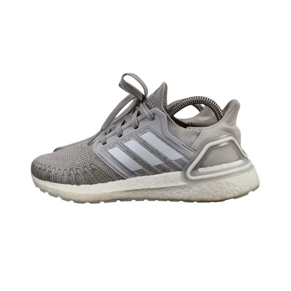 Adidas Shoes Womens 7.5 Athletic Trainers UltraBoost 20 Grey Running Sneakers