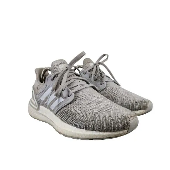 Adidas Shoes Womens 7.5 Athletic Trainers UltraBoost 20 Grey Running Sneakers
