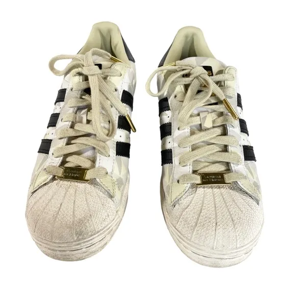 Adidas Superstar Camo Sand Sneakers (Men's Size 7)
