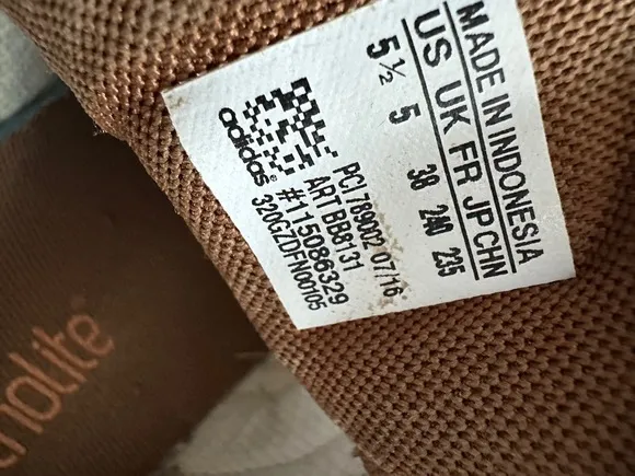 Adidas SuperStar Sneakers M5.5 W7.5 Bronze Copper Shell Toe Lace Up