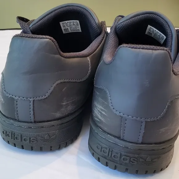 Adidas Yeezy Powerphase Calabasas Black Sneakers Classic Design Size 12