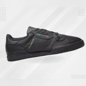 Adidas Yeezy Powerphase Calabasas Black Sneakers Classic Design Size 12