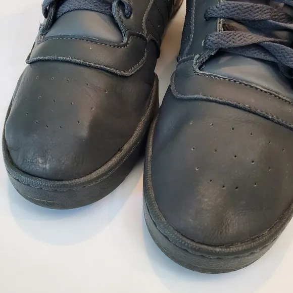 Adidas Yeezy Powerphase Calabasas Black Sneakers Classic Design Size 12