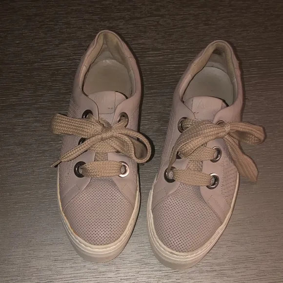AGL Beige Sneakers Size 8
